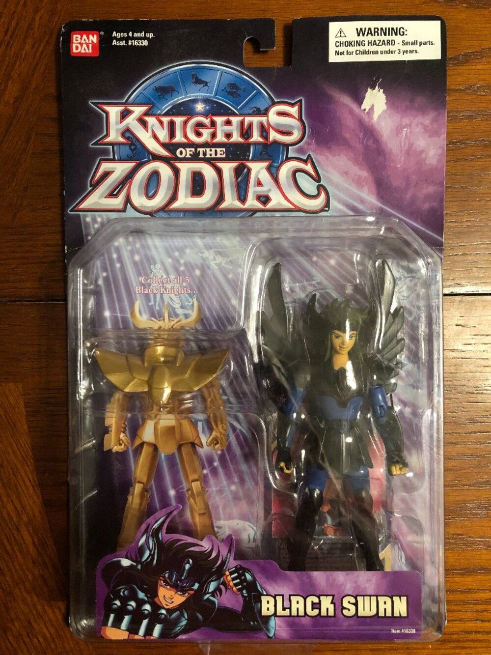 Bandai Knights of the Zodiac BLACK SWAN 2003 Action Figure - Rare